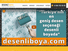 Tablet Screenshot of desenliboya.com